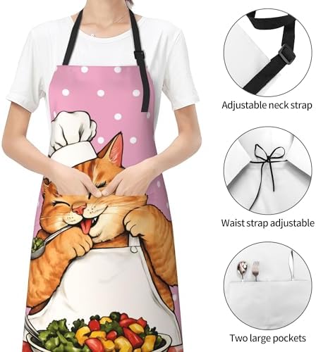 Art Apron with Pocket for Women Men - Image 2