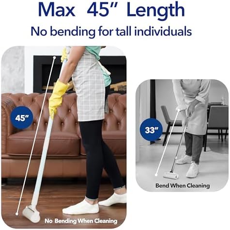 Large Lint Roller for Furniture, 9.45'' Rollers for Floor, 360 Sheets - Image 3