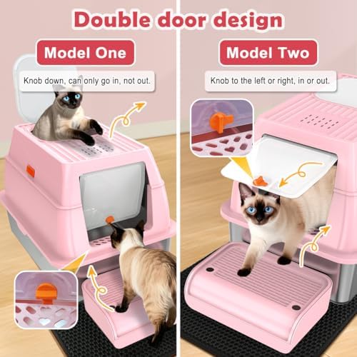 Vivifying XL Stainless Steel Cat Litter Box - Image 3