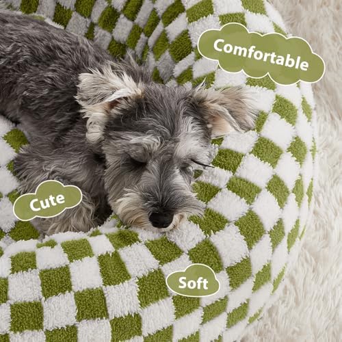 BFPETHOME Large Washable Cozy Donut Dog Beds - Image 2
