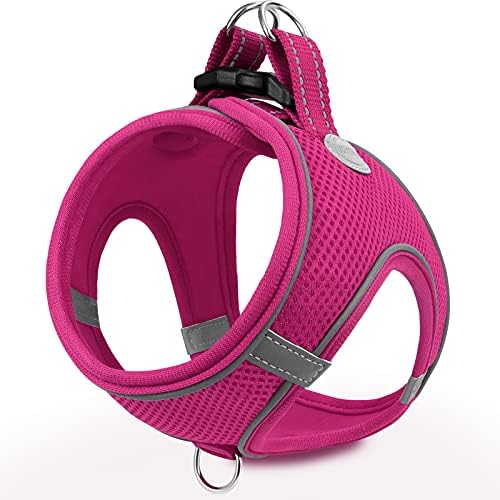 Joytale Step-in Dog Harness, Soft Breathable Mesh, Hot Pink L by Joytale