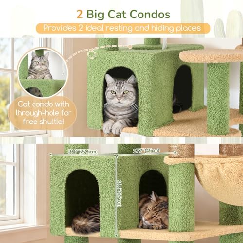 Globlazer 82in Cactus Extra Large Cat Tree - Image 3