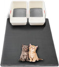 Extra Large Cat Litter Mat, XL 47"x28" Litter Trapping Mat by USHARP
