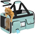 HUANLANG Large Cat Carrier Travel Soft Sided Pet Carrier Airline Approved by HUANLANG