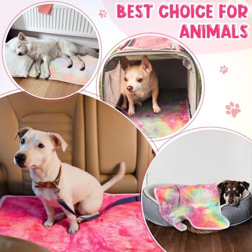 Tatuo 4 Pack Fleece Dog Blanket - Image 4