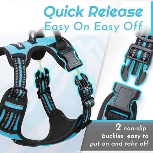 Eagloo Dog Harness for Medium Sized Dogs, No Pull Vest - Image 6