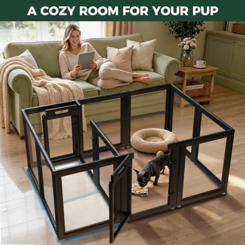 FXW AuraSpace Acrylic Dog Playpen System - Image 2