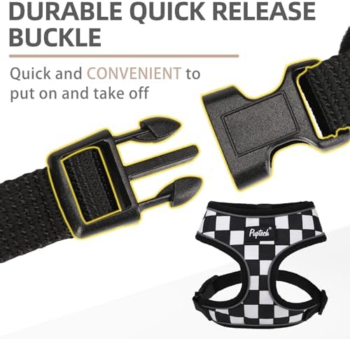 PUPTECK Small Dog Harness and Leash Set No Pull - Image 4