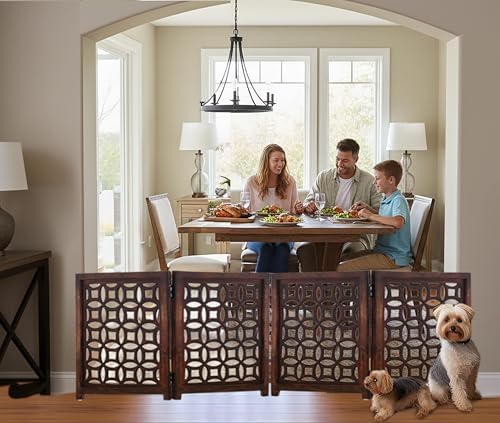 Wooden Foldable Pet Dog Gate - Image 6
