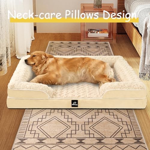 Orthopedic Dog Bed Medium Size Dog, Washable Dog Bed, Dog Couch Bed - Image 5