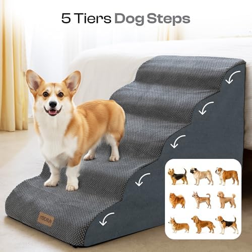 Miorun Extra Wide Dog Stairs for Large Dogs - Image 6