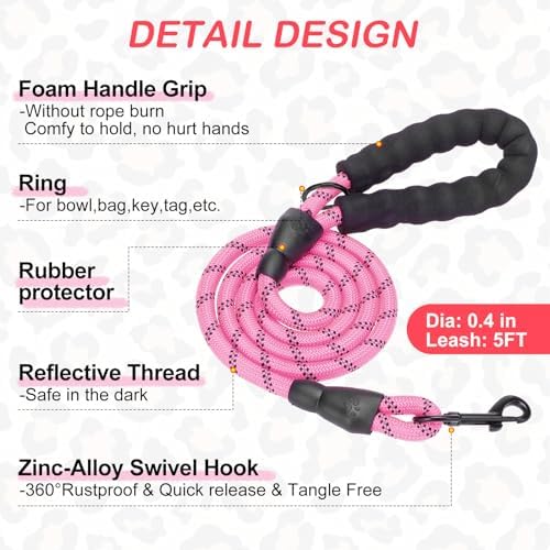 BEAUTYZOO Small Dog Harness and Leash Set, No Pull Puppy Pet Vest - Image 3