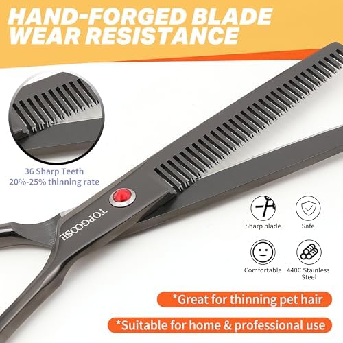 7.5" Dog Grooming Scissor - Image 4