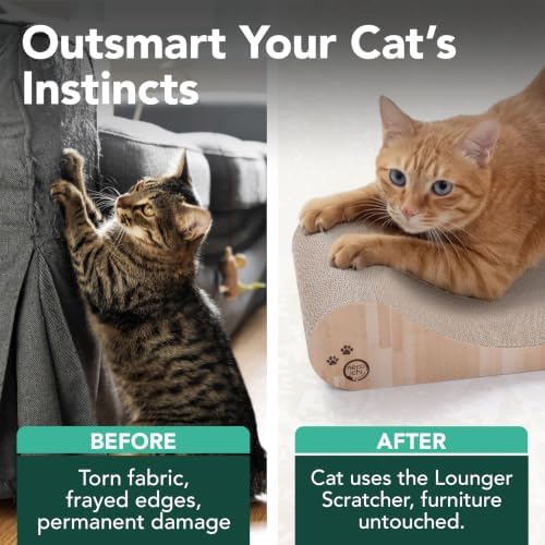 Necoichi Cardboard Cat Scratcher Bed - Image 3