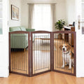 ZJSF Freestanding Foldable Dog Gate by ZJSF