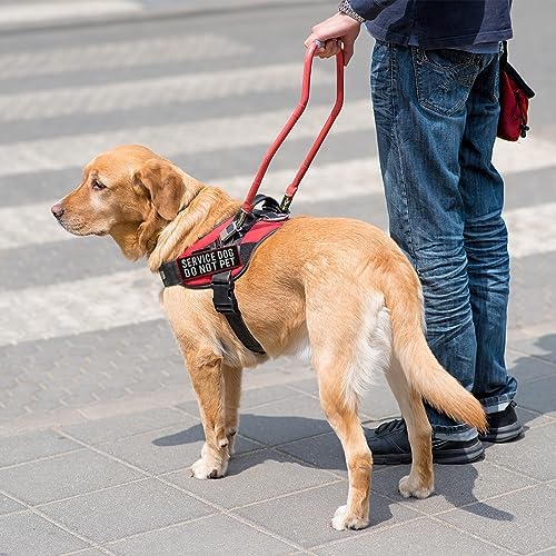 2 Pcs Reflective Service Dog Do Not Pet Patch Set - Image 6
