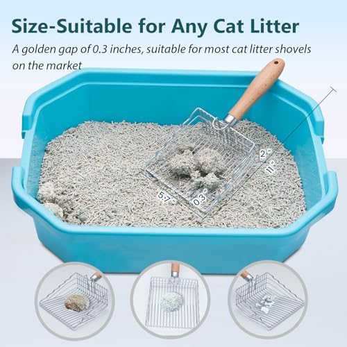Cat Litter Scoop, Premium Kitty Shovel - Image 3