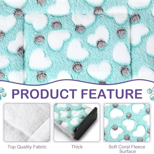 Haull 4 Pcs Waterproof Guinea Pig Bedding Mat, 13 x 18.5 - Image 5