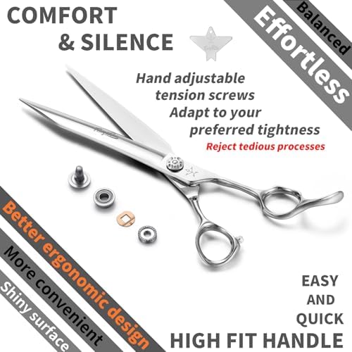 High-end Professional Dog Grooming Scissors Pet Grooming Shears 8 Inches - Image 4