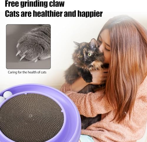Round Cat Scratcher Replacement Pads - Image 4