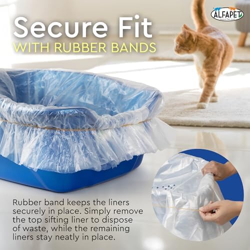 Alfapet Original Sifting Cat Litter Box Liners - Image 6