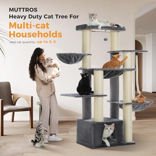 MUTTROS 67" Heavy Duty Cat Tree - Image 7