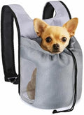 Dog Front Carrier Backpack, Ventilated Mesh Puppy Back Pack by NALIYOUHU