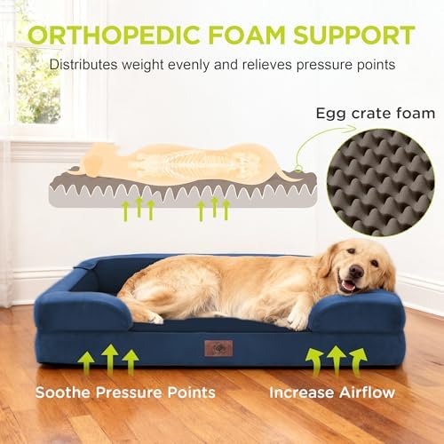 Waterproof Orthopedic Dog Bed for Extra Large Sized Dogs - Image 2