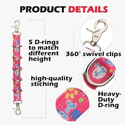 Dog Grooming Loop 2 Pack Dogs Grooming Table Arm Extension Straps Cute Unique - Image 2
