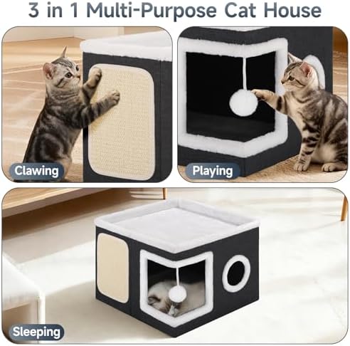 Shikha Cat House Bed for Indoor Cats - Image 4
