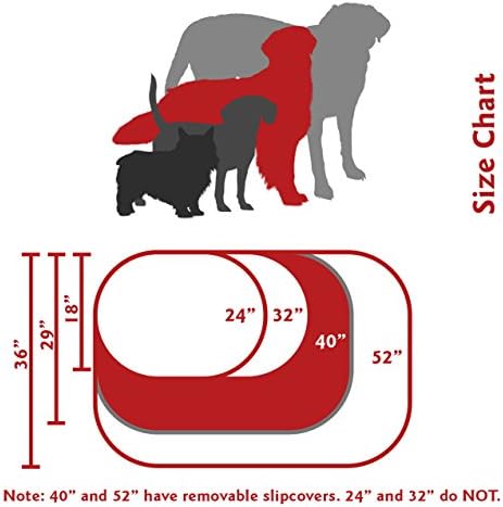 Majestic Pet Suede Calming Dog Bed, 40 Inch Large - Image 4