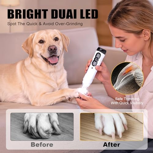 Quiet Dog Nail Grinder, Safe and Low-Stress - Image 6