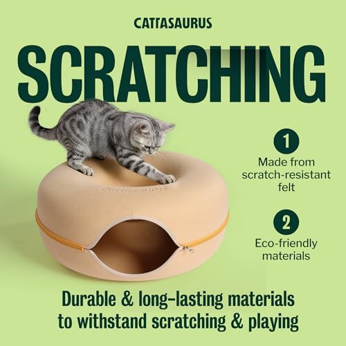 Cattasaurus Peekaboo Cat Cave Donut - Image 6
