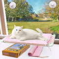 Cat Window Perch, Cat Hammock w/Fleece Blanket, Screw Suction Cups by SupplierforCats