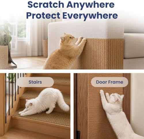 PawsPik Flexible Cork Cat Scratch Mat - Image 4