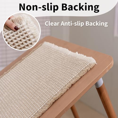 Waffle Bath Mat, Boho Bathroom Rugs Non Slip Washable - Image 5