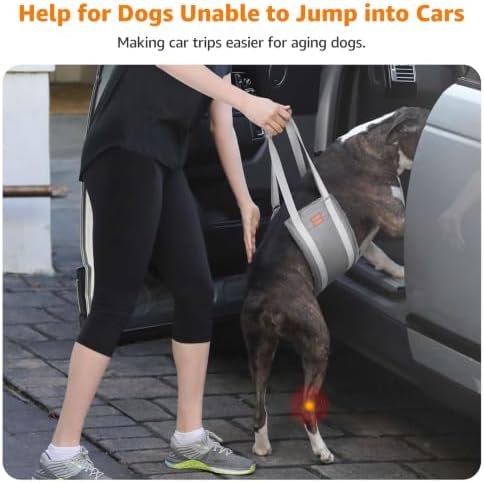 LOOBANI Dog Sling for Large Dogs Hind Leg Support Injury Rehabilitation - Image 3