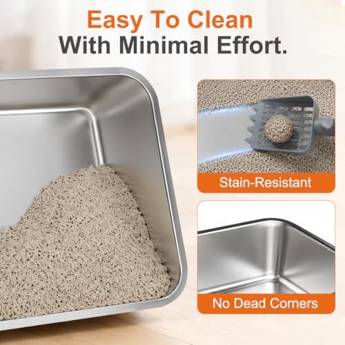 Stainless Steel Cat Litter Box - Image 4