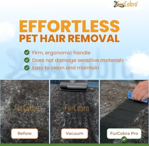 Pro Pet Hair Remover for Car Detailing, Carpet & Couch – Multi-Blade Dog & Cat - Image 4