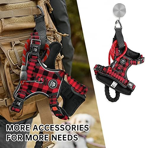 NESTROAD Dog Harness for Medium Sized Dog, No Pull Dog Vest Harness Set - Image 6