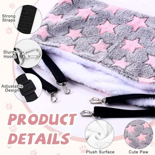 Geelin 4 Pcs Cat Hammock Hanging - Image 3