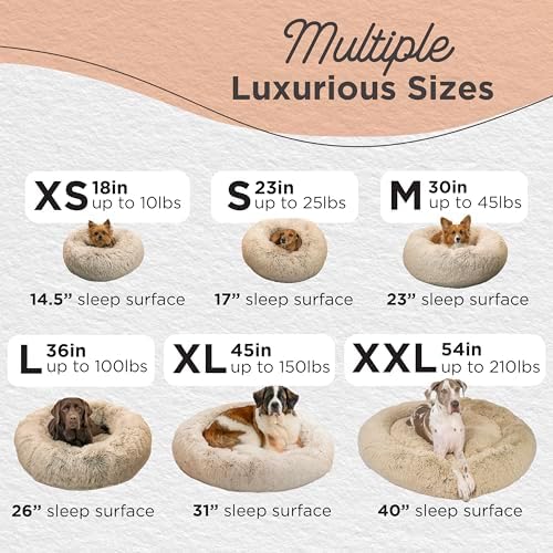 Best Friends by Sheri Original Calming Donut Dog Bed - Image 4
