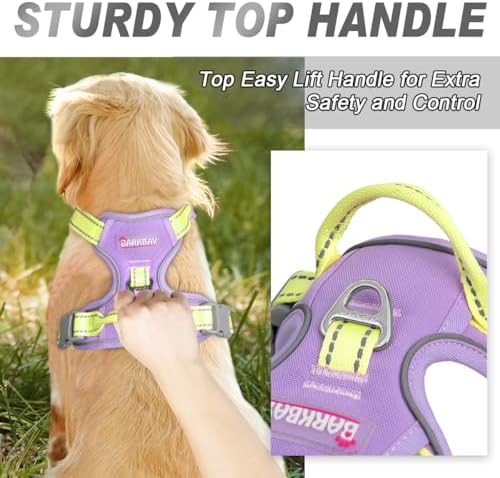 BARKBAY Dog Harness No Pull for Small Sized Dog Front Back Clips, Dog Vest - Image 3