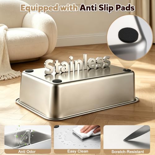 Stainless Steel Litter Box - Image 5