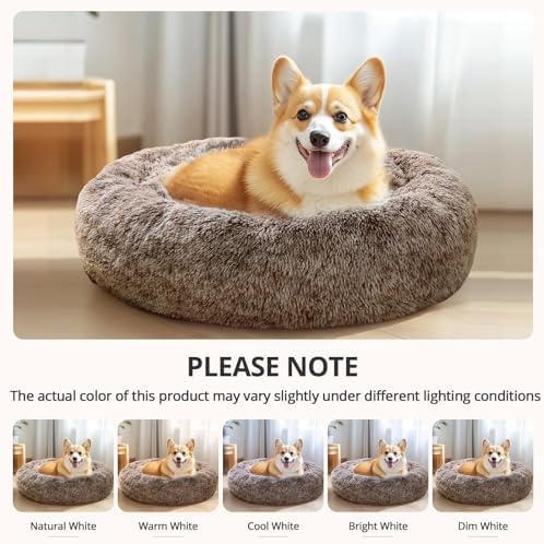 JOLLYVOGUE Calming Small Dog & Cat Bed - Image 6