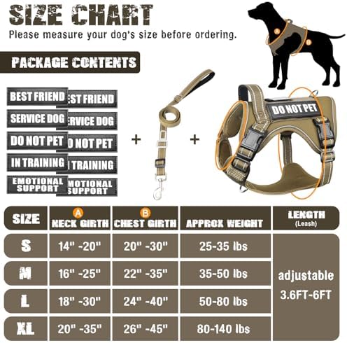 Tactical Dog Harness and Leash Set - Image 5