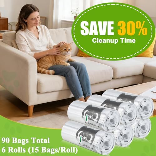 Litter Box Ro.bo.t 4/3/5 Waste Bag, 9-11 Gal Capacity - Image 5