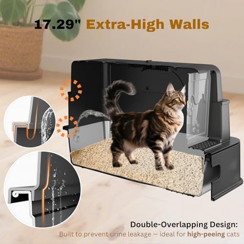 XXXL Jumbo Drawer Stainless Steel Cat Litter Box - Image 4