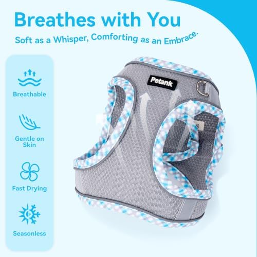 Petank Step in Dog Harness No Pull and Leash - Image 3