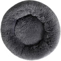 Round Donut Cat Bed Dog Bed Plush Calming Pet Beds Fluffy Rabbit Cave Warm Dog by Fhodigogo